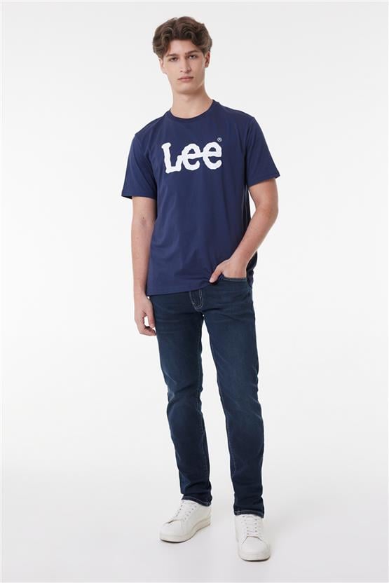 Lee L65QAIEE Lacivert Erkek T-shirt