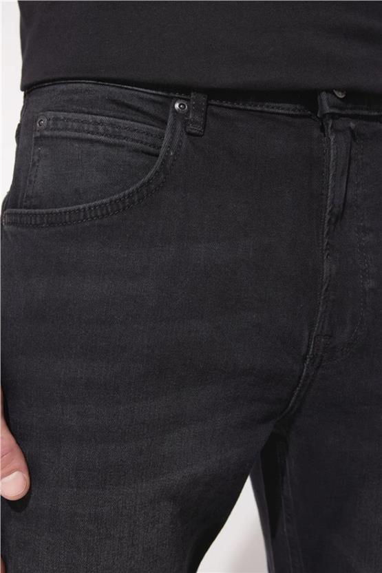 Lee L733011Ev Pıtch Siyah Erkek Austın Denim Jean Pantolon