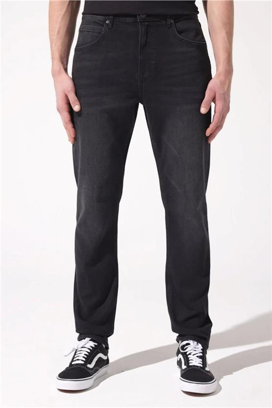 Lee L733011Ev Pıtch Siyah Erkek Austın Denim Jean Pantolon