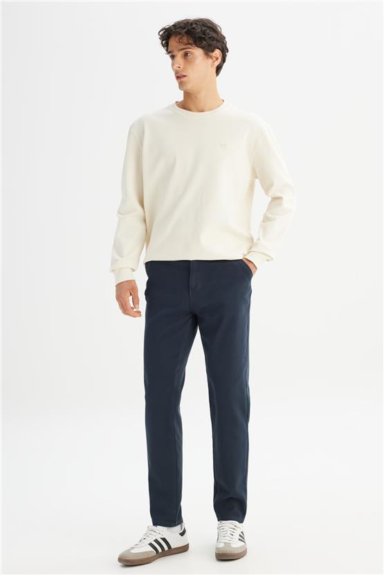 Lee Lm0400001 003 Anthracıte Erkek Regular Normal Bel Dar Paca Orme Chıno Jogger Pantolon