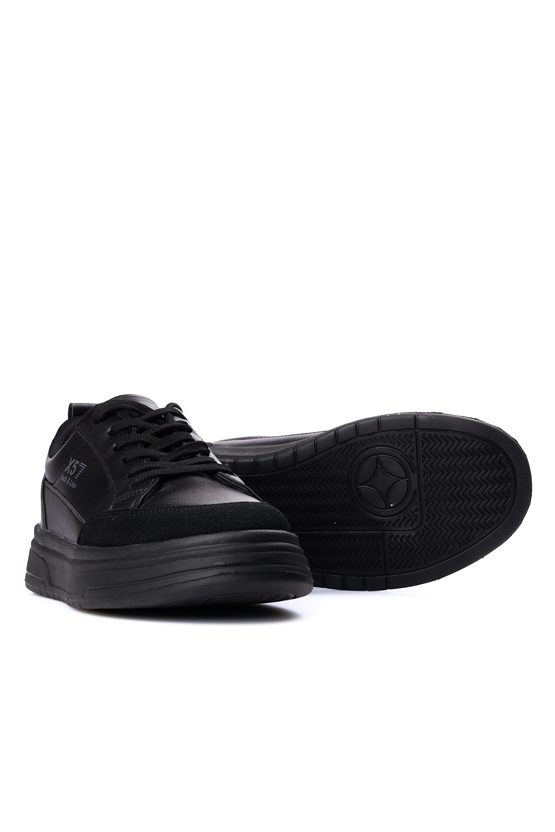 Leoder 114 Siyah Siyah Erkek Casual Ayakkabı