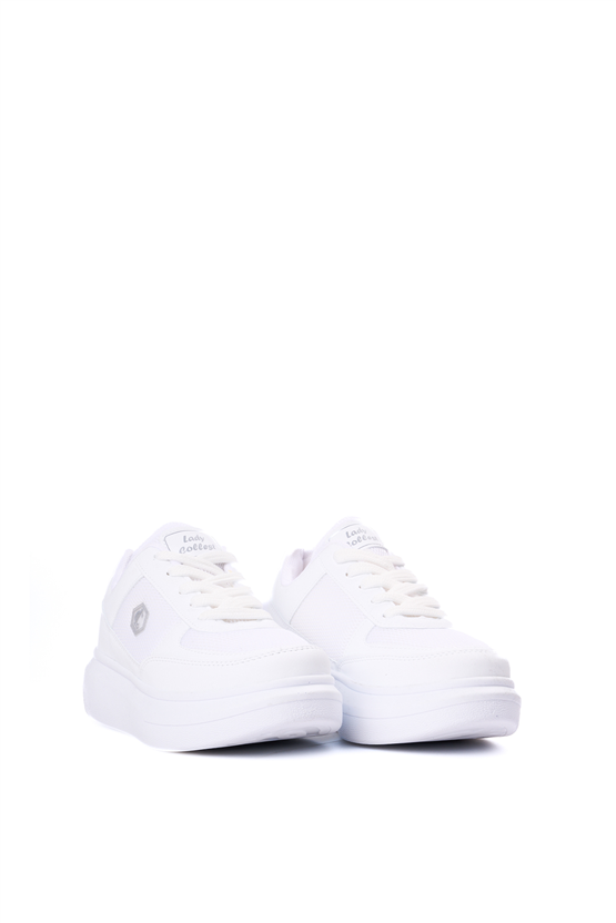 Leoder 476 Beyaz Kadın Spor Ayakkabı