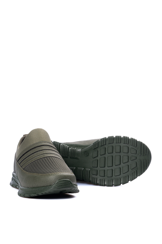 Leoder 858 Haki Grs Spor Ayakkabı