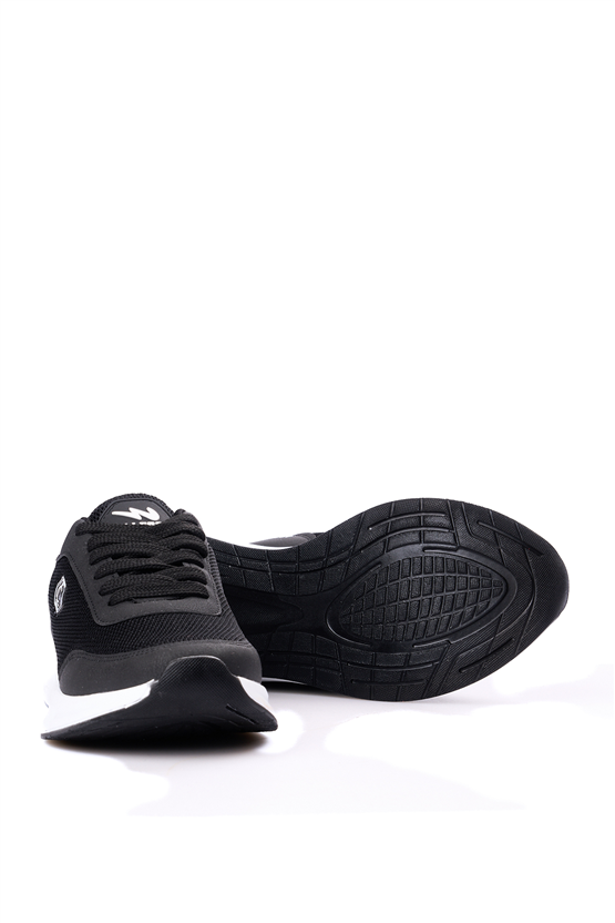 Leoder L15 Siyah Beyaz Kadın Spor Ayakkabı