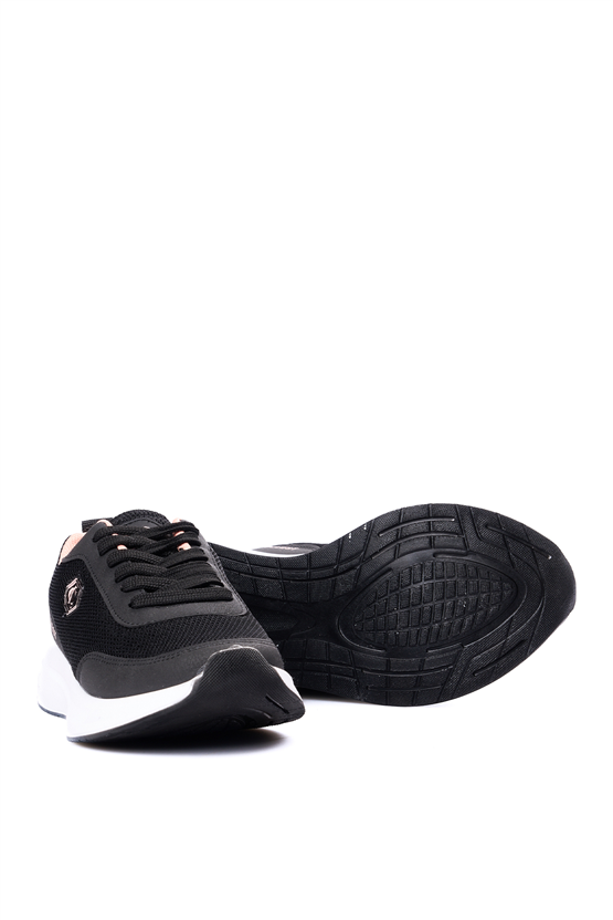 Leoder L15 Siyah Pudra Kadın Spor Ayakkabı