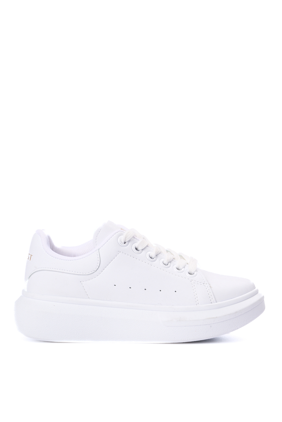 Leoder L16 Beyaz Beyaz Kadın Spor Ayakkabı