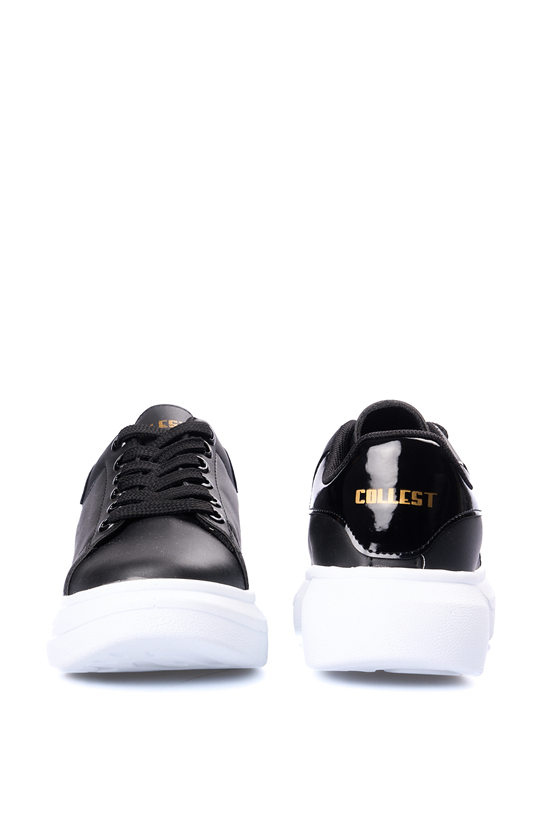 Leoder L16 Siyah Beyaz Kadın Spor Ayakkabı