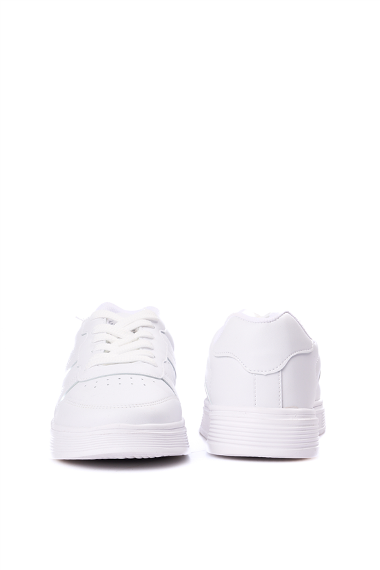 Leoder L23 Beyaz Beyaz Kadın Spor Ayakkabı