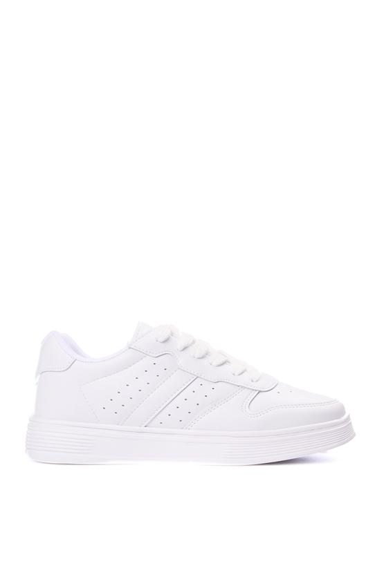 Leoder L23 Beyaz Beyaz Kadın Spor Ayakkabı