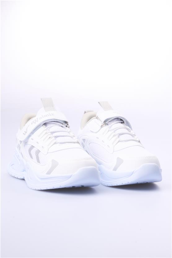 Leoder Walmix Beyaz Gri Flt Erkek Çocuk Ayakkabı