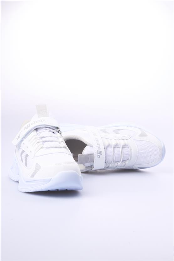 Leoder Walmix Beyaz Gri Flt Erkek Çocuk Ayakkabı