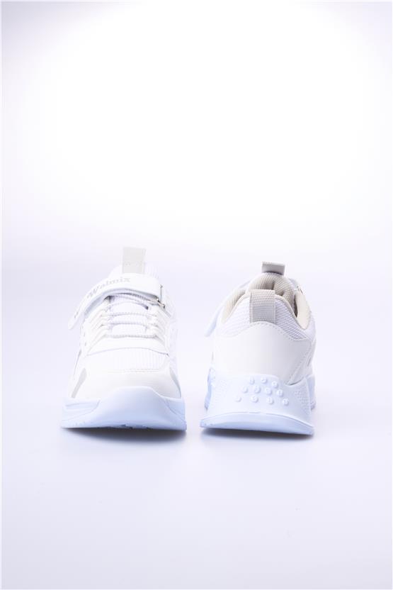 Leoder Walmix Beyaz Gri Flt Erkek Çocuk Ayakkabı