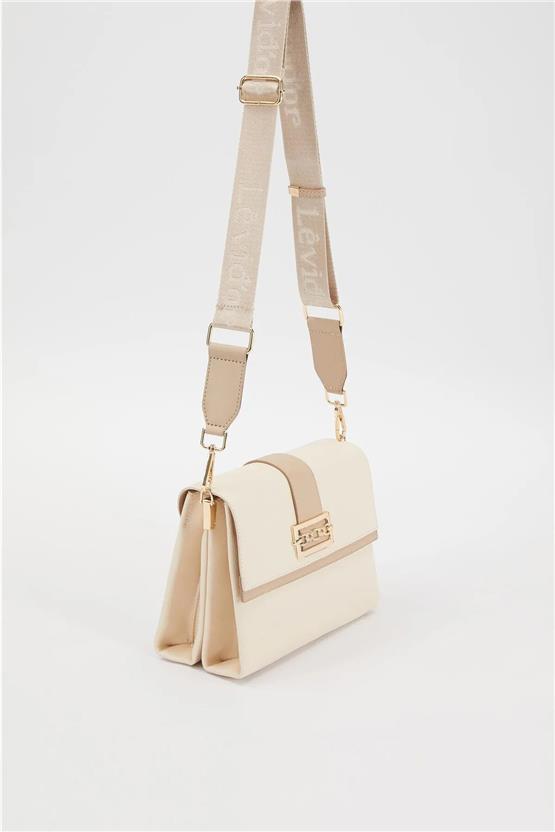 Levidor 930219 Krem Vizon Kadın Çanta