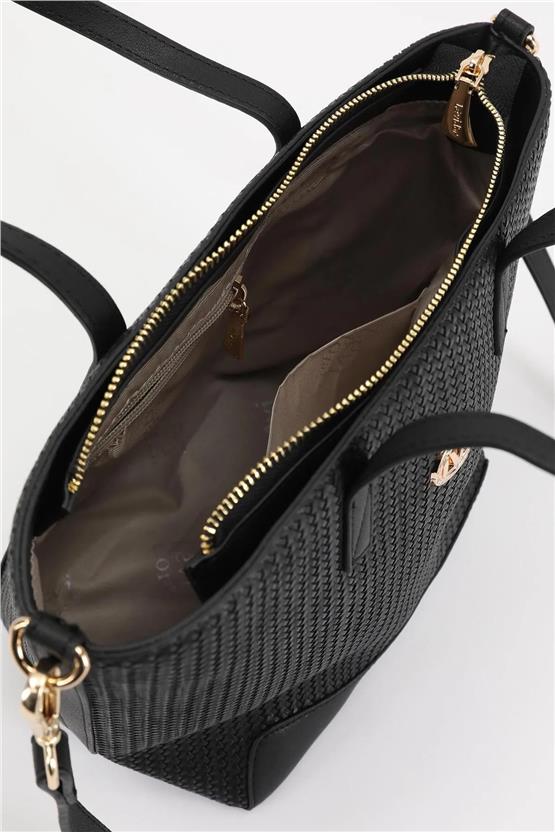 Levıdor  930220 Sıyah-Sıyah Kadın Canta