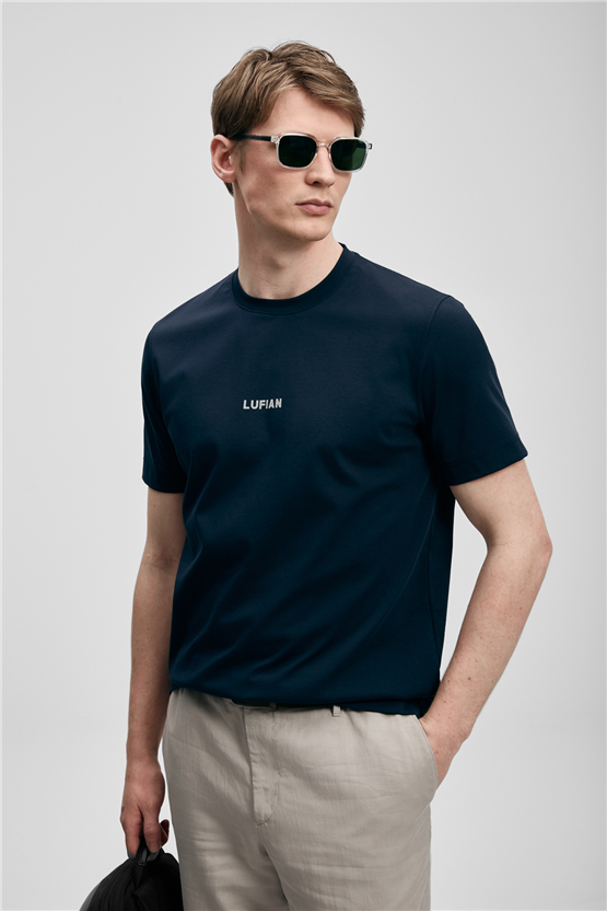 Lufıan 111020322 Marcus Lacıvert Erkek T-Shırt