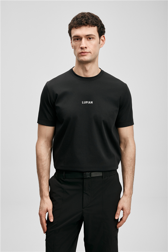 Lufıan 111020322 Marcus Sıyah Erkek T-Shırt