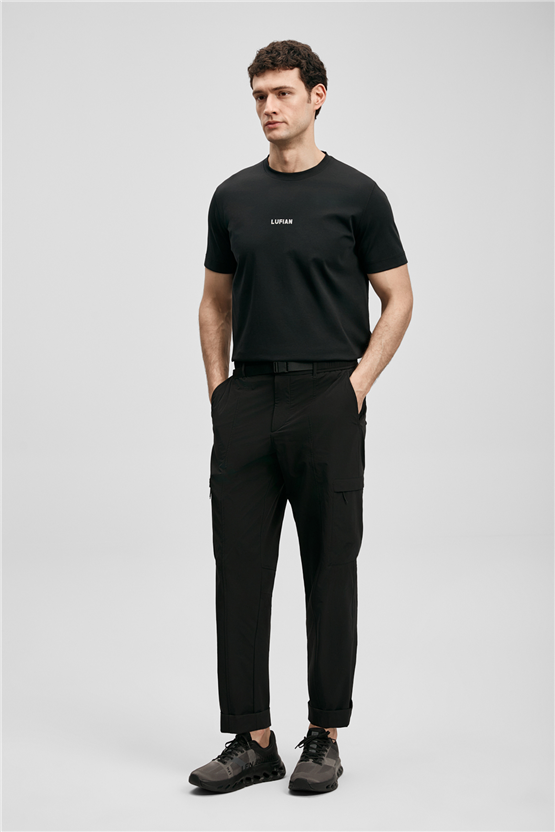 Lufıan 111020322 Marcus Sıyah Erkek T-Shırt