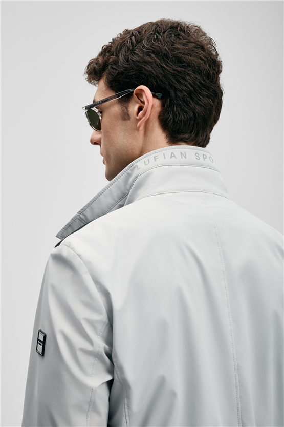 Lufıan 111120080 Layer Grı Erkek Baharlık Mont