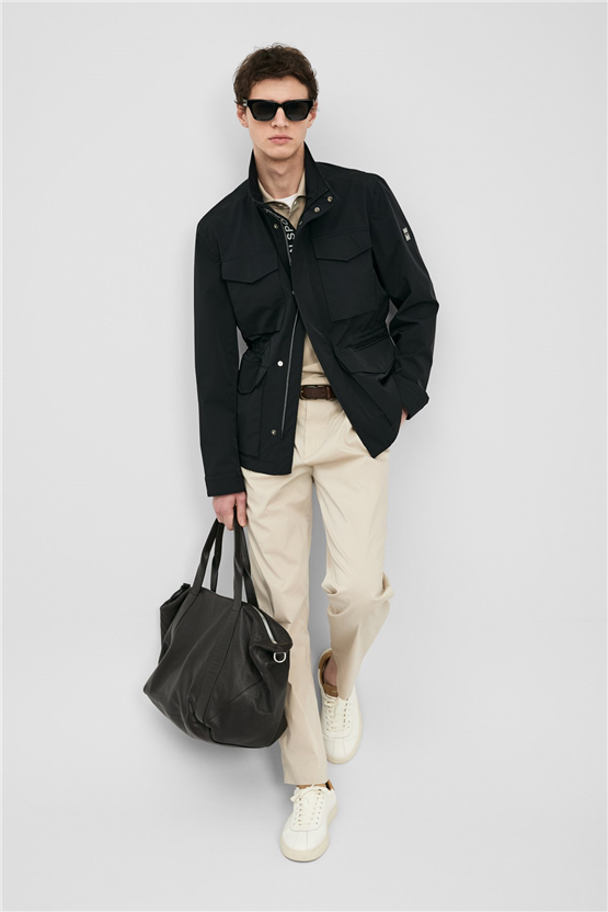 Lufıan 111120080 Layer Sıyah Erkek Baharlık Mont