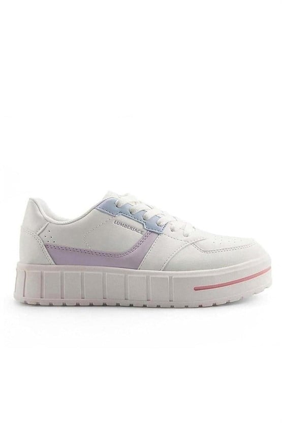 Lumberjack 5M Helene 5Fx Kırık Beyaz Zenne Sneaker Ayakkabı