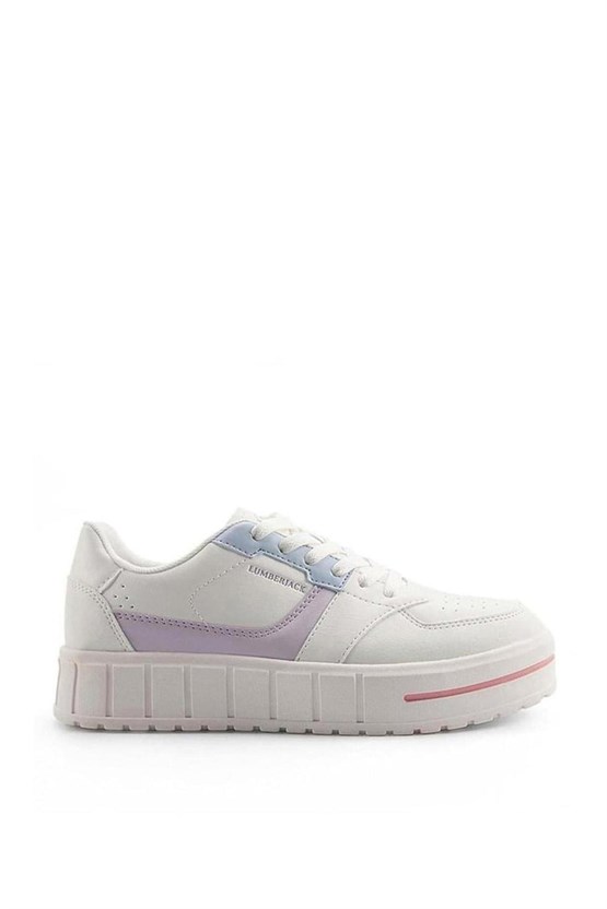 Lumberjack 5M Helene 5Fx Kırık Beyaz Zenne Sneaker Ayakkabı