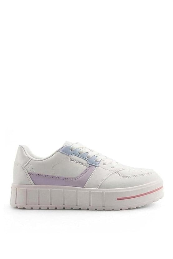 Lumberjack 5M Helene 5Fx Kırık Beyaz Zenne Sneaker Ayakkabı
