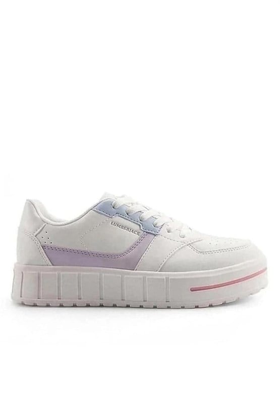 Lumberjack 5M Helene 5Fx Kırık Beyaz Zenne Sneaker Ayakkabı