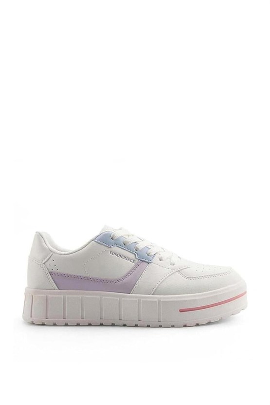 Lumberjack 5M Helene 5Fx Kırık Beyaz Zenne Sneaker Ayakkabı