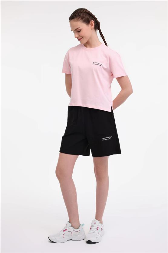 Lumberjack 5M Wb Anna 20Sl19 5Fx Sıyah Kadın Sort