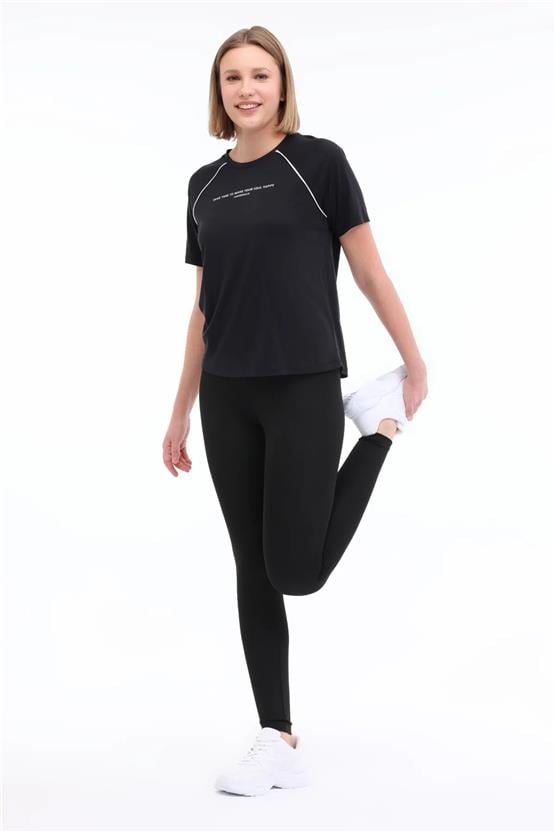 Lumberjack 5M Wb Bsc 26Ct125 5Fx Sıyah Kadın Tayt