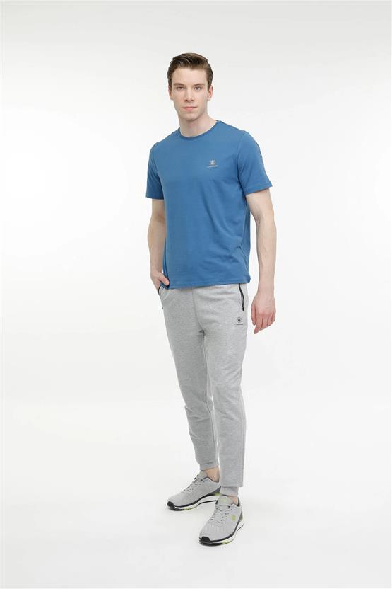 Lumberjack A10149740808010 4M M-Ct107 Basic Jogger 4Fx Gri Melanj Erkek Eşofman Alt