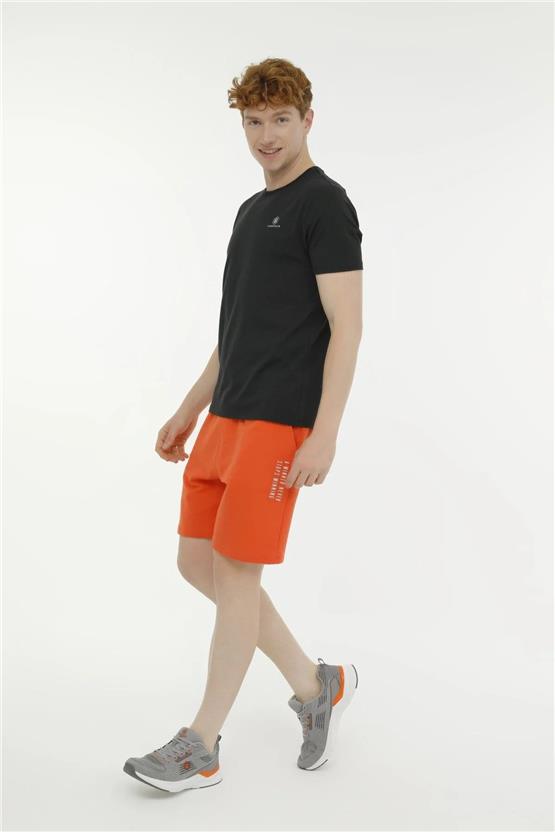 Lumberjack A10149741208010 4M M-Ct110 Bsc C Nk T-Sh 4Fx Siyah Erkek T-Shirt