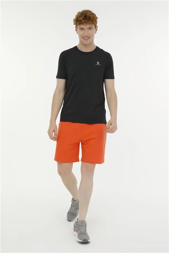 Lumberjack A10149741208010 4M M-Ct110 Bsc C Nk T-Sh 4Fx Siyah Erkek T-Shirt