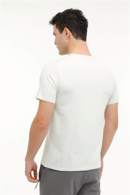 Lumberjack A10149741808010 4M M-Ct110 Bsc C Nk T-Sh 4Fx A Yeşil Erkek T-Shirt