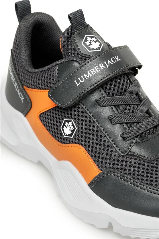 Lumberjack A10150956312010 4M Era 4Fx K Gri Filet Erkek Çocuk Koşu Ayakkabısı