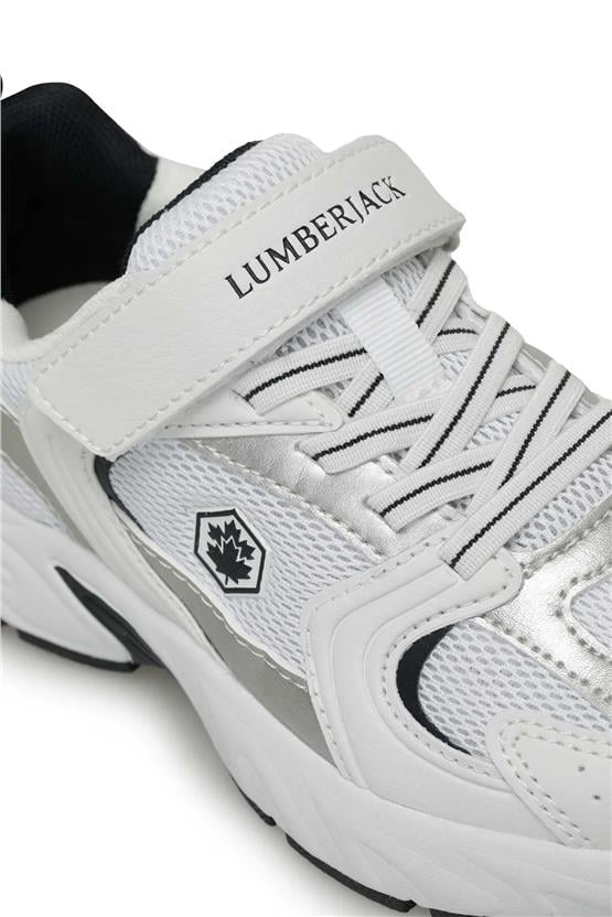 Lumberjack A10150975612010 4M Pol Jr 4Fx Beyaz Filet Erkek Çocuk Koşu Ayakkabısı