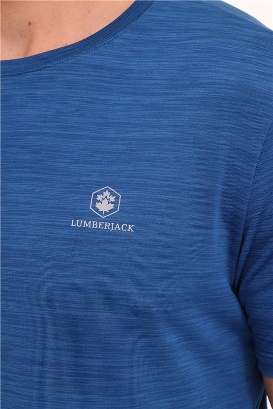 Lumberjack A10187664208010 Mb Ct1328 Mln Tsh 4Pr Indıgo Mulıne Erkek Kısa Kollu T-Shırt