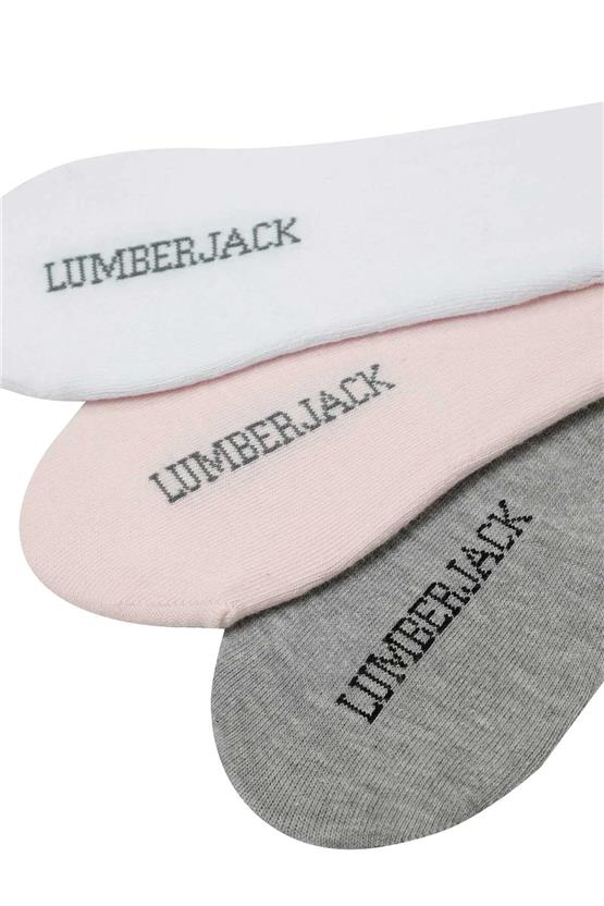 Lumberjack A10190024012010 Wb Delıah 3Lu 31Bbt1 4Pr Pembe Kadın Tekstıl Babet Corap