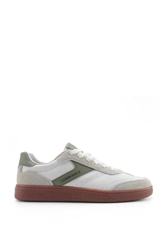 Lumberjack A10194193512010 5M Rocco 5Fx Kırık Beyaz Mrd Sneaker Ayakkabı