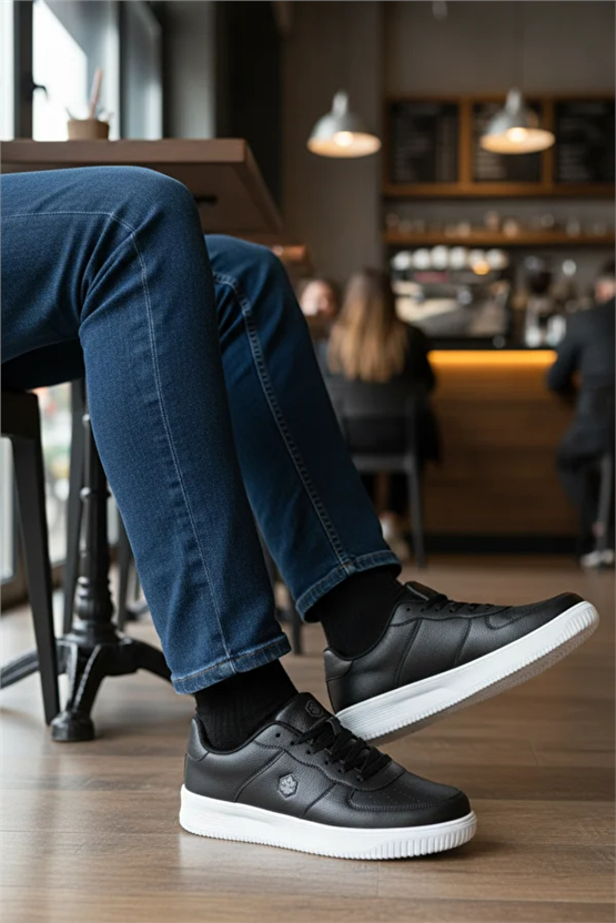 Lumberjack A10201312410010 6M Fınster 6Fx Sıyah Erkek Sneaker Ayakkabı