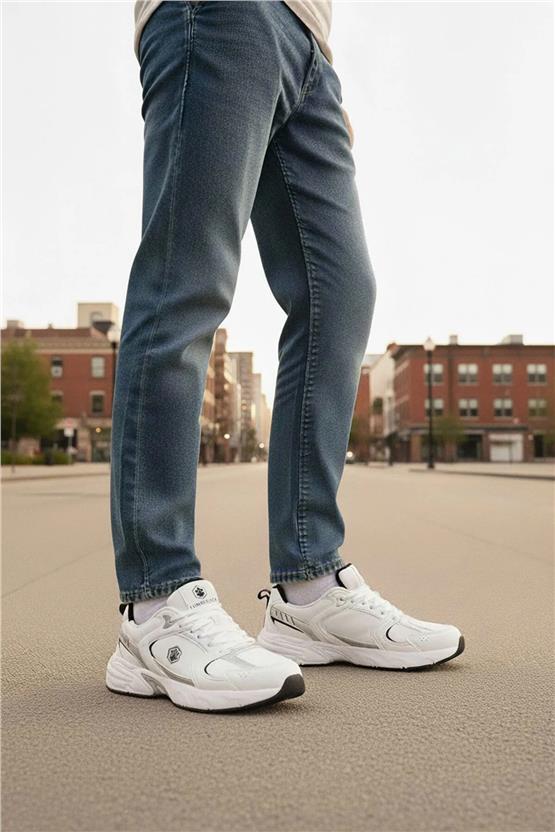 Lumberjack A10201906410010 5W Pol Pu 5Pr Beyaz Erkek Yuruyus Ayakkabısı