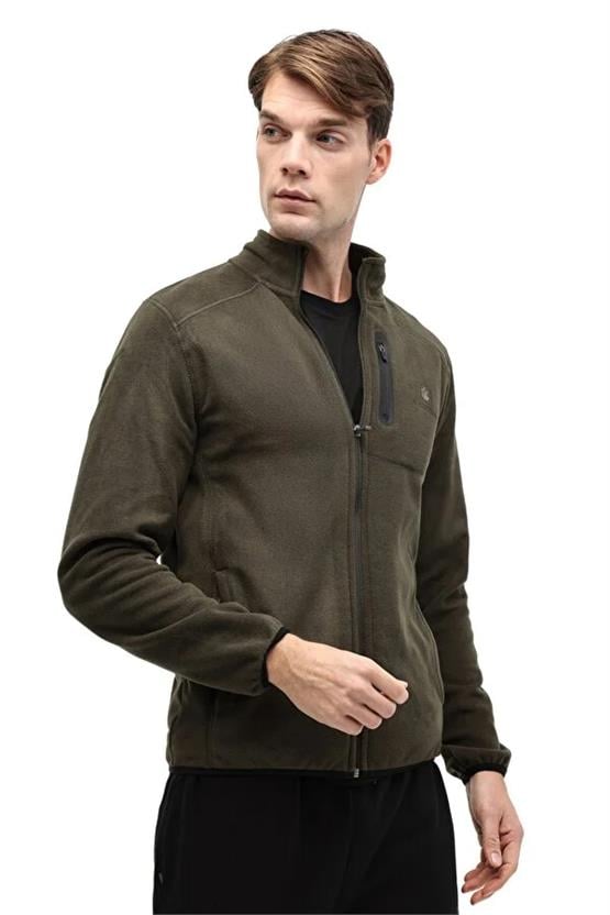 Lumberjack A10202407608010 5W Ml Nordıc 7Sn165 5Pr Hakı Erkek Polar Sweatshırt