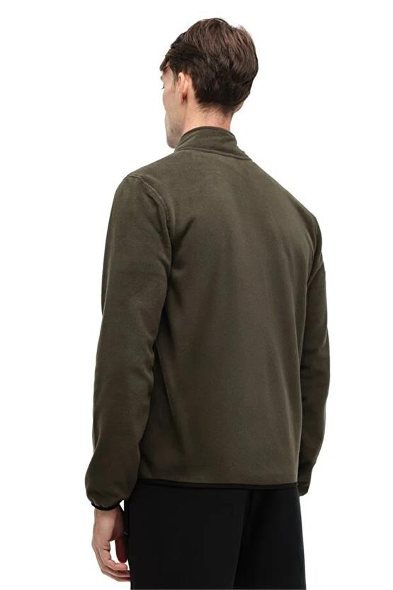 Lumberjack A10202407608010 5W Ml Nordıc 7Sn165 5Pr Hakı Erkek Polar Sweatshırt