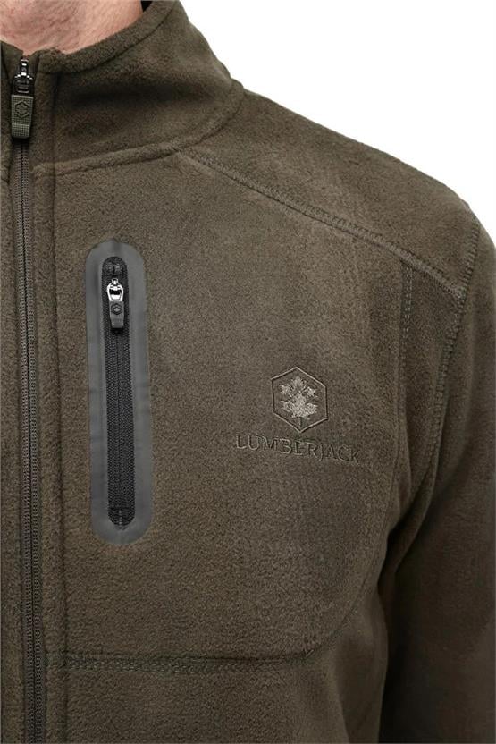 Lumberjack A10202407608010 5W Ml Nordıc 7Sn165 5Pr Hakı Erkek Polar Sweatshırt