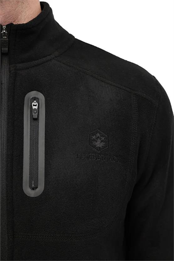 Lumberjack A10202407708010 5W Ml Nordıc 7Sn165 5Pr Sıyah Erkek Polar Sweatshırt