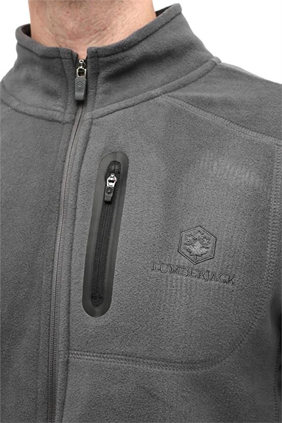 Lumberjack A10202696108010 5W Ml Nordıc 7Sn165 5Pr K Grı Erkek Polar Sweatshırt