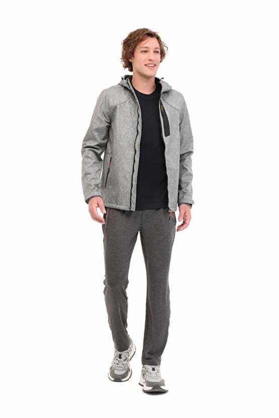 Lumberjack A10202870708010 5W Ml New Trend 1Gt17 5Pr Grı Erkek Softshell Mont