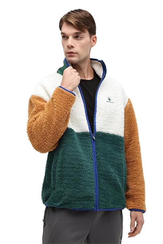 Lumberjack A10203321908010 5W Ml Runıc 6Le-67 5Pr Ekru Erkek Teddy Sweatshırt