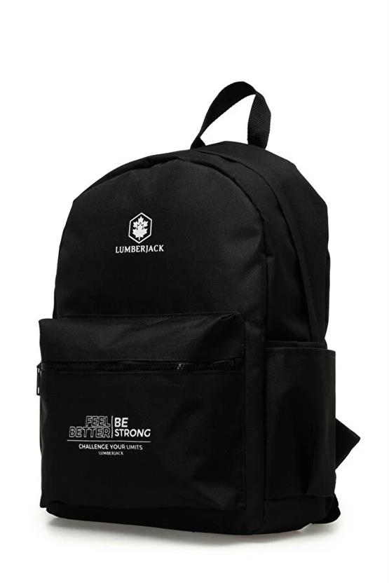 Lumberjack A10203343405010 5W Sn930 Avıs 5Pr Sıyah Unısex Yetıskın Sırt Cantası