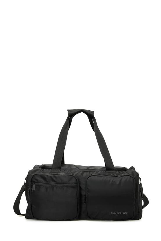 Lumberjack A10203350005010 5W Two Pocket Gym 5Pr Sıyah Unısex Yetıskın Gym Cantası